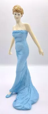 Buy Royal Doulton Diana Princess Of Wales Bone China Figurine Blue Dress 2007 • 16.99£