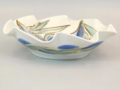 Buy The Particular Pottery Norfolk Hand Painted 7  Bowl. • 11.99£