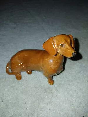 Buy Beswick England Brown Dachsund Standing Approx. 3.5  Long • 12.99£