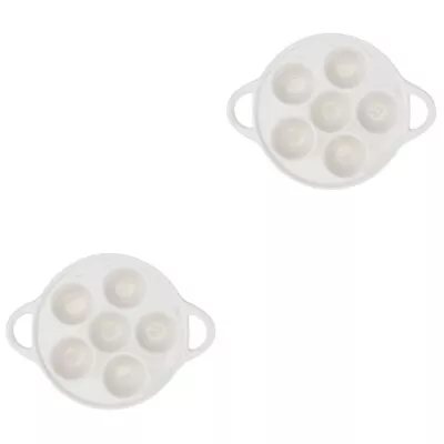 Buy  2 Count Snail Dish Enamel Cookware Plate Bakeware Non-burrs Snails Frying Pan • 18.99£