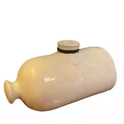 Buy Antique 2 Quart Stoneware Carriage Foot Warmer Bed Warmer Lovatt Langley Ware En • 69.89£