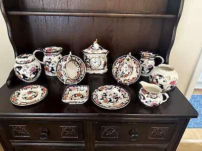 Buy Rare Vintage Masons Mandalay Blue Ironstone Set  • 350£