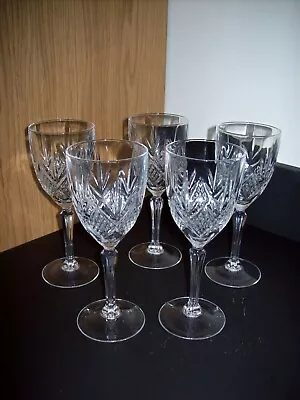 Buy 5 X Thomas Webb Wet 71  7  Wine Glasses • 37.99£