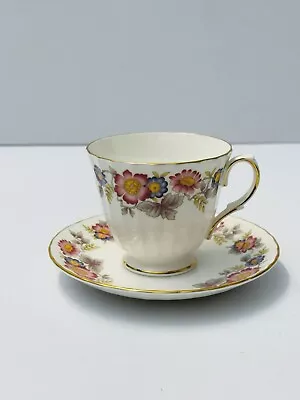 Buy VINTAGE DUCHESS Tea Cup & Saucer Floral Design FINE Bone China Made In England • 24.12£
