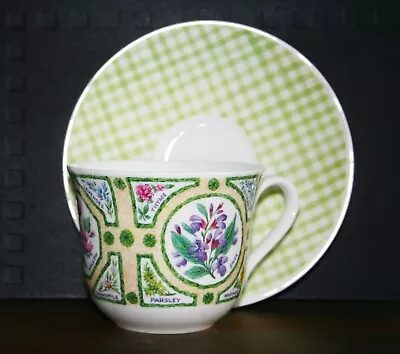 Buy Roy Kirkham Large  Breakfast Cup And Saucer 'Herb Garden' Mix • 14.50£