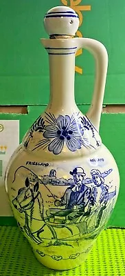 Buy Delft Blues-from Friesland-Decanter/Bottle/Jug-DeKuyper Distillery Holland-Rare • 24.99£