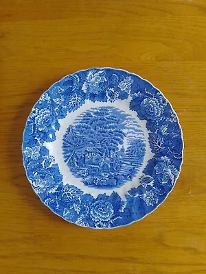 Buy Lovely Vintage Woods Ware Wood And Sons England Blue Willow Dinner Plate 10  • 4.50£