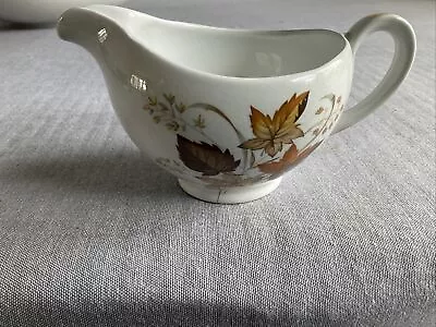 Buy Alfred Meakin Glo White Autumn Leaves  Gravy Jug 150mm X 70 Mm • 4.99£