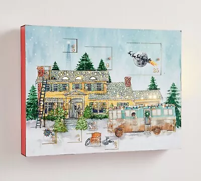 Buy Pottery Barn National Lampoon Christmas Vacation LIGHT UP Lit Advent Calendar • 186.38£