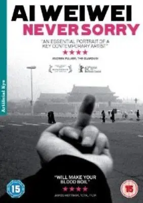 Buy Ai Weiwei - Never Sorry DVD (2012) Alison Klayman Cert 15 FREE Shipping, Save £s • 2.59£