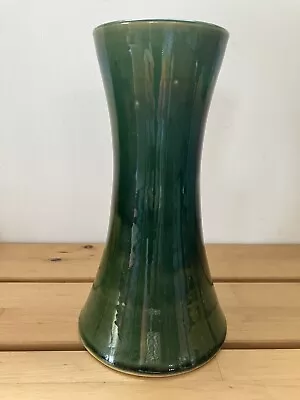 Buy Beautiful Govancroft Scottish Pottery Flared Dark Green Vase • 25£