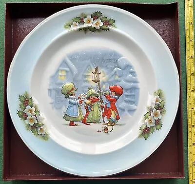 Buy Palissy Decorative Plate By Royal Worcester Spode, Children In Snow, Boxed • 5£