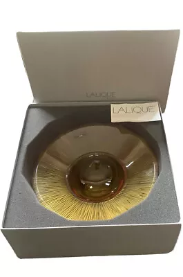 Buy Lalique Mood Amber Glass Bowl ***FURTHER REDUCTION*** • 399£