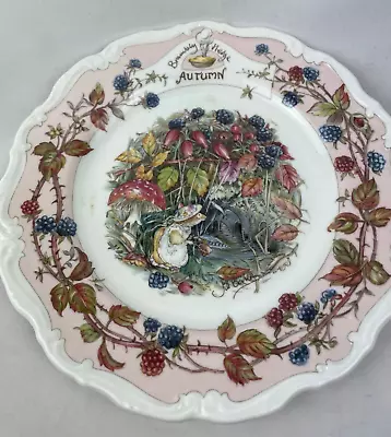 Buy Royal Doulton - Brambly Hedge Autumn Plate - Excellent Used Condition • 10£