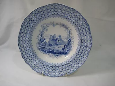 Buy Pearlware Blue And White Transferware Soup Plate Minton & Boyle C1836-41 • 10£