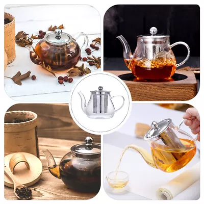 Buy  Turkish Tea Kettle Loose Leaf Teapot Household Glass Coffee • 13.85£