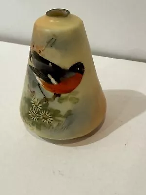 Buy Antique Locke & Co Worcester Miniature Vase Painted With A Robin Signed Lewis • 30£