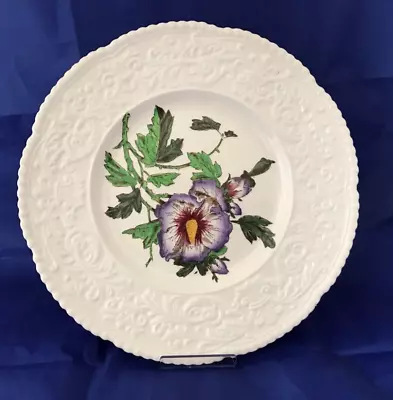 Buy Royal Cauldon Purple Hibiscus English Botanical Series Plate No 12  FREE POSTAGE • 24.95£