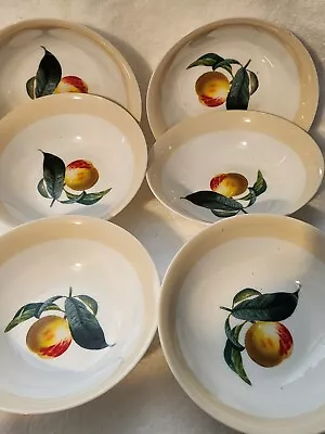 Buy Beautiful Set Of 6 Queen's Fruits De Saison Bowls Fine China RHS No Chips/cracks • 11.99£