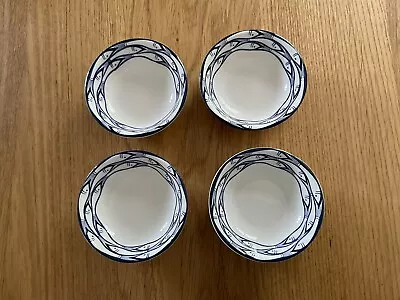 Buy Jersey Pottery ‘Sardine Run’ Dip Bowls X 4 Never Used • 20£