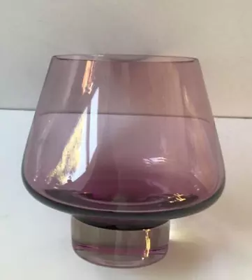 Buy Caithness Glass Rose Bowl Vase Candle Holder • 8.95£