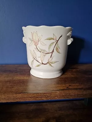 Buy Royal Winton Pottery Ironstone Staffordshire England Ceramic Floral Plant Pot VG • 19.99£