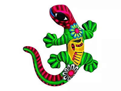 Buy Talavera Salamander Cute Mexican Pottery Folk Art Guerrero Home Decor 10.25  • 41£