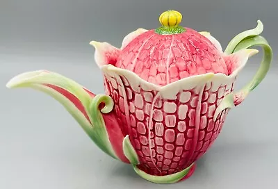 Buy Franz Porcelain Decorative Fritillary Teapot - 5-1/2  Tall - FZ00993 - Boxed • 99.95£