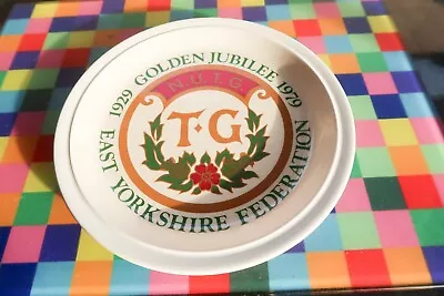 Buy Hornsea Pottery NUTG Commemorative Golden Jubilee Plate • 8.99£