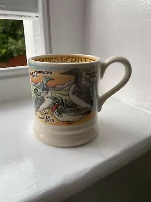 Buy Emma Bridgewater Bird Families Grebes & Divers Half Pint Mug Brand New 1st • 15£