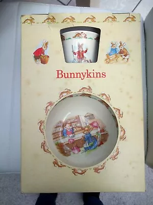 Buy Vintage Royal Doulton Bunnykins Mug Plate And Bowl Set • 8£