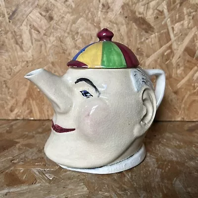Buy Vintage 1930s Devonmoor Pottery Novelty Teapot - Simple Simon - 16cm • 7.99£