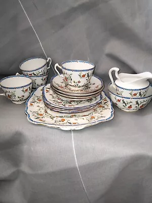Buy Very Rear Royal Albert Hand Paint Eden Crown China Tea Coffee Set • 70£