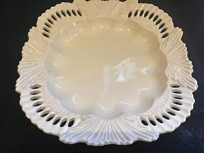 Buy Rare Original Vintage Leedsware Creamware 7  Pierced Dish. • 15£