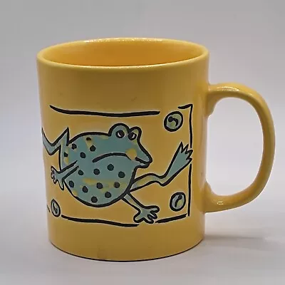 Buy Staffordshire Tableware Yellow  Coffee Tea Mug With Frog 9cm Made In England • 12£