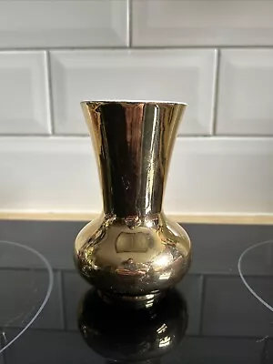 Buy Vintage Old Court Ware Gold Lustre Vase • 5£