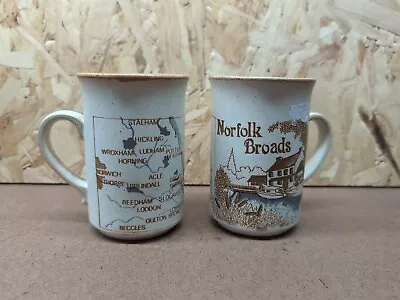 Buy 2 Ashdale Pottery Norfolk Broads Mug  • 15£