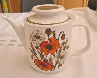 Buy J & G Meakin  Poppy  2 Pint Teapot • 14.99£