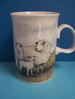 Buy Dunoon Stoneware Mug. Sheep - Designed By Jack Dadd. Made In SCOTLAND • 8£