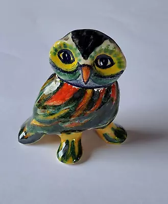 Buy Studio Pottery Owl From Danish Potter Helle Bendstrup • 5.50£