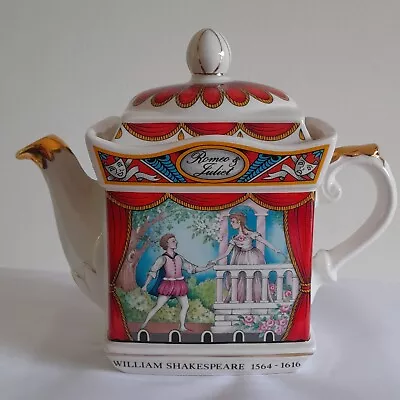 Buy Sadler Romeo And Juliet William Shakespeare Porcelain Teapot • 9.99£