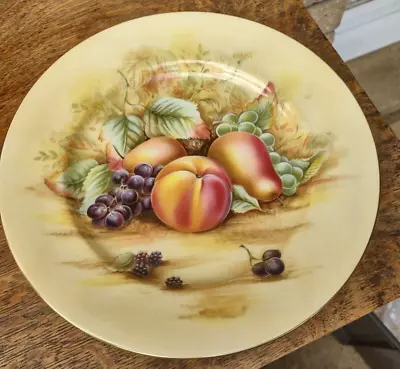 Buy Ansley  Orchard Gold  Pattern Large Plate • 49£