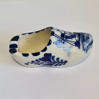 Buy Vintage Delft Blue Dutch Pottery Clog Windmill Ceramic Ashtray Souvenir Holland  • 6.99£