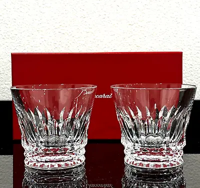 Buy Baccarat Year Tumbler Tiara 2021 Crystal Rock Glass Set Of 2 With Box • 100.07£