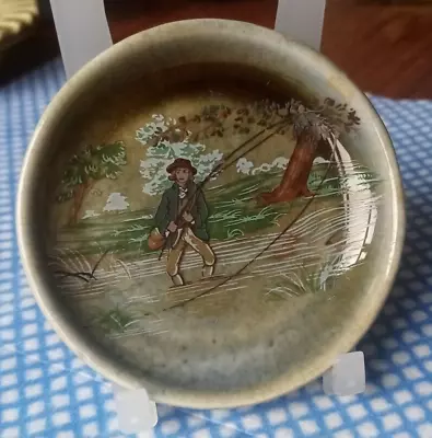 Buy Irish Wade Pin Dish Fishing Scene Read Description • 12£