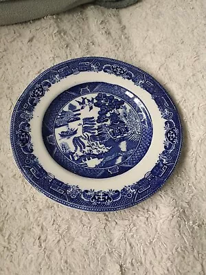 Buy Old Willow AdderleyWare Blue And White Decorative Plate • 5.50£