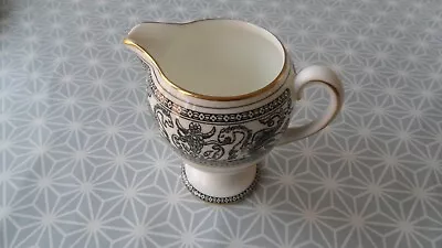 Buy Wedgwood Florentine Black Gold Milk Cream Jug 4  - Perfect • 8.99£