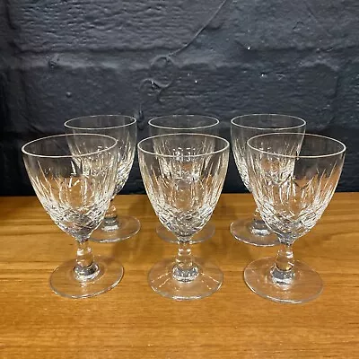 Buy Edinburgh Crystal  Appin  Cut Glass Set Of 6 Liqueur Tumblers B207 • 49.99£