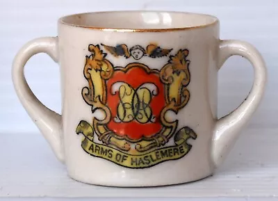 Buy Goss & Crested China: Haselmere (surrey) Crest On Coronet Ware Loving Cup • 2.49£
