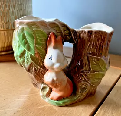 Buy 1960's Vintage Withernsea Hornsea Pottery Bunny Rabbit Design No. 25 Vase. • 6£